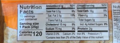 Butter Cream Crackers Leche Flan Flavor 250g