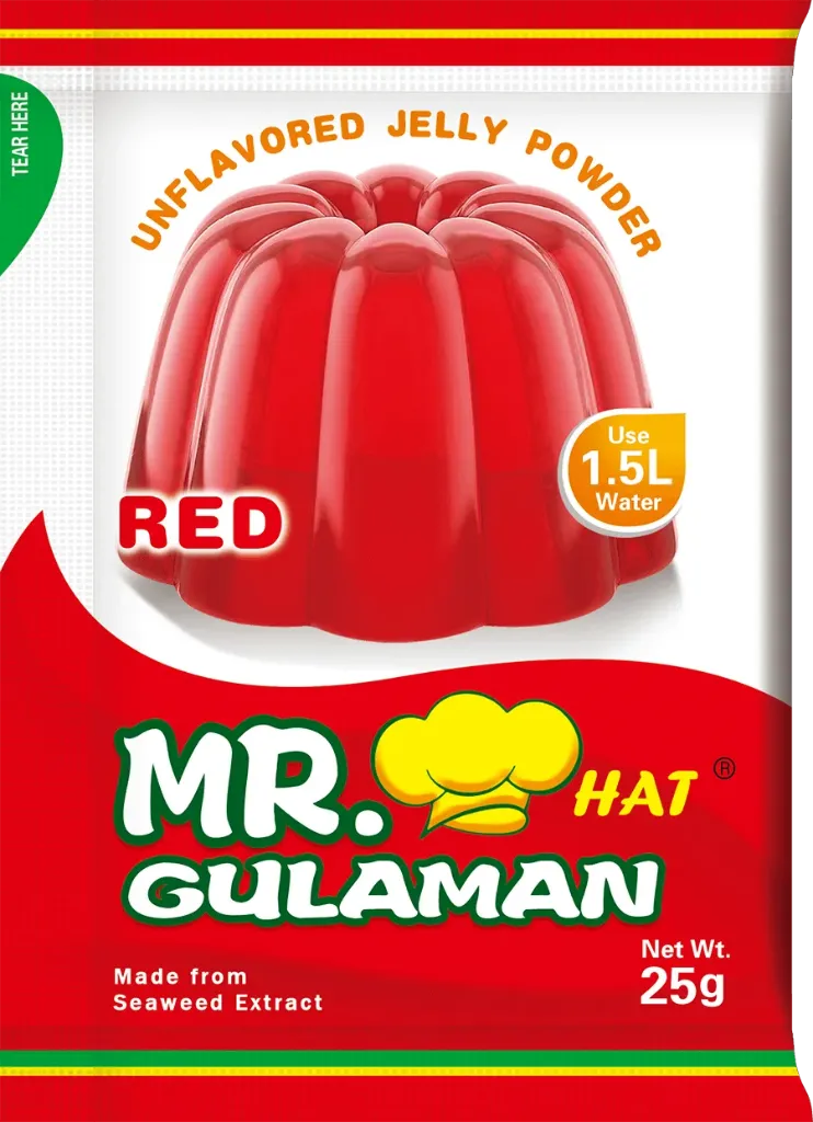 Mr Gulaman Unflavored Red 25g