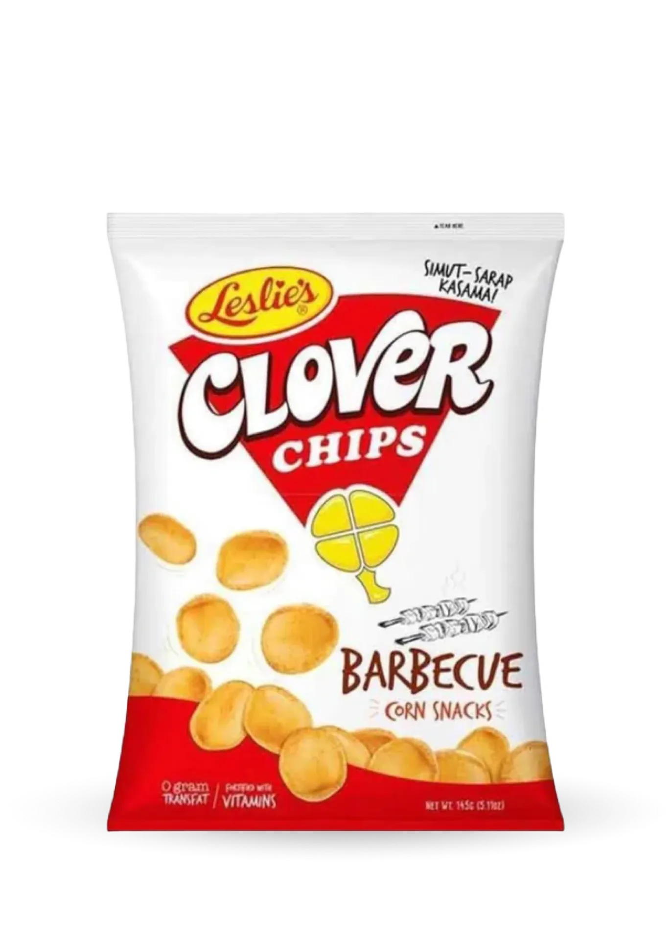 LESLIE'S CLOVER CHIPS *BBQ* 85G