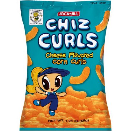 J&J CHIZ CURLS 55GR