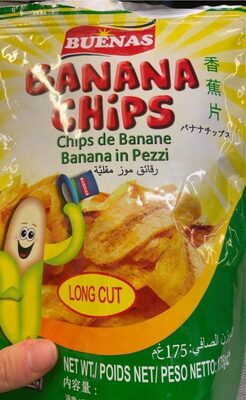 BUENAS BANANA CHIPS 175g