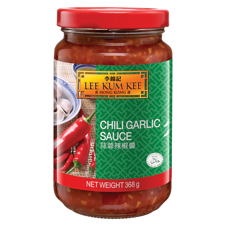 Lee Kum Kee Sauce Pimentée à l'Ail 368g