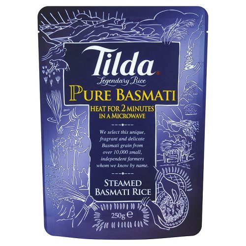Tilda Pure Microwave Basmati Rice Classics 250g