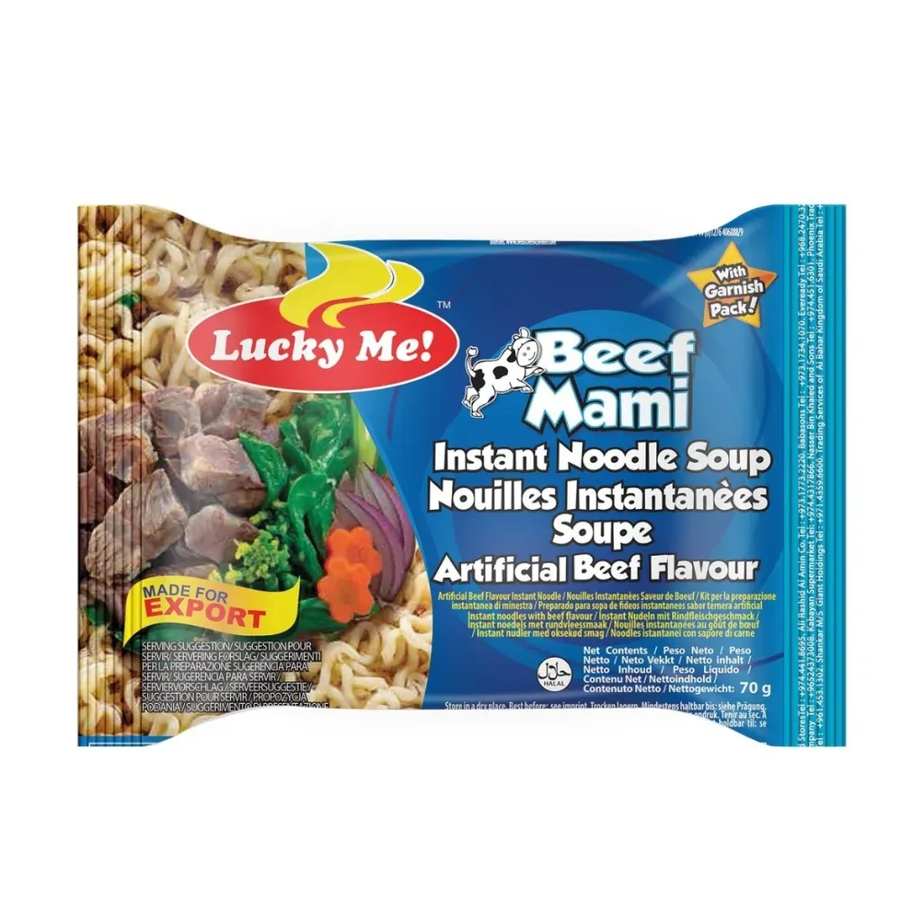 LUCKY ME INST NOODLE BEEF SOUP 70g
